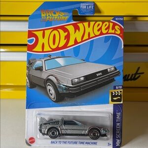 Hot Wheels Back to the Future DeLorean - Silver and Black
